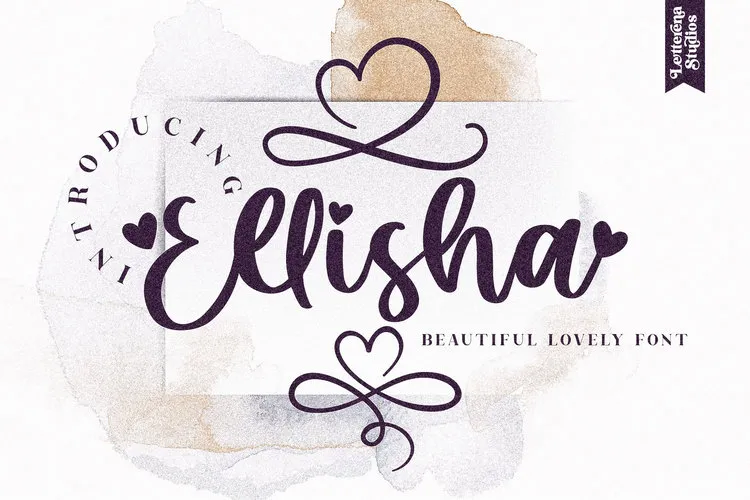 Ellisha Font | Letterena Studios